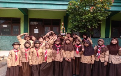 PENGUMUMAN JUARA 1 LOMBA GERAK JALAN TINGKAT MI/SD SE-KECAMATAN WONOAYU